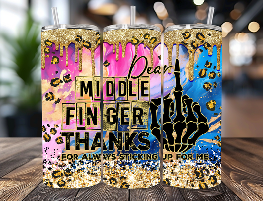 If my mouth doesn't say it | 20oz | Sublimation Tumbler