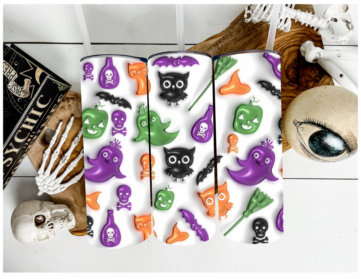 Puff Halloween | Sublimation Tumbler | 20oz