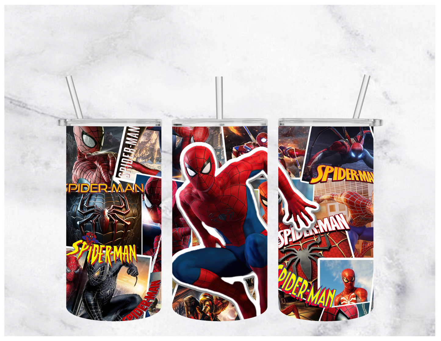 Spiderman Inspired | Sublimation Tumbler | 12oz