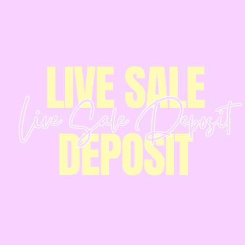 TikTok Live Sale Deposit