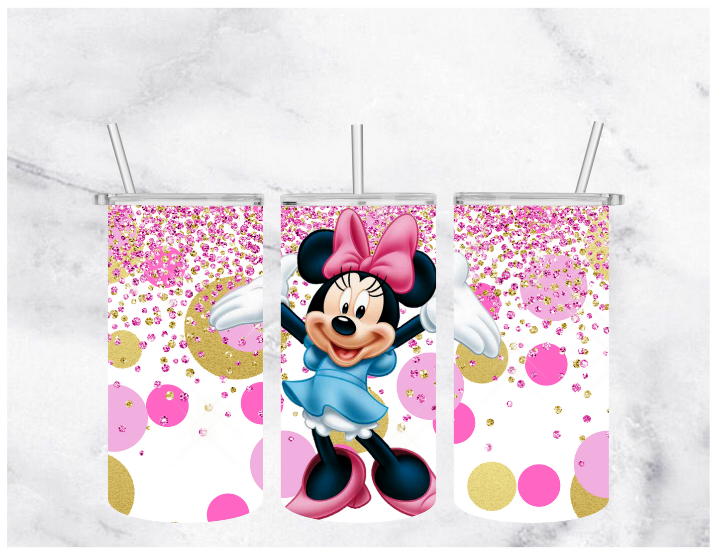 Minnie Inspired | Sublimation Tumbler | 12oz