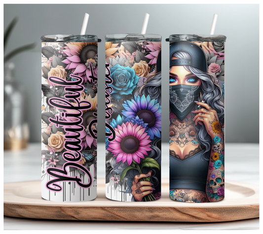 Beautiful Disaster | 20oz Tumbler