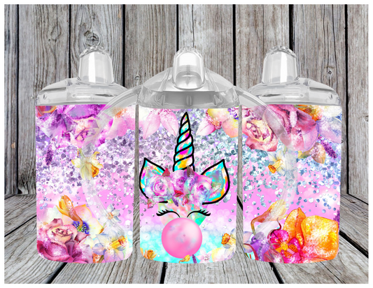 Unicorn Inspired | Sublimation Sippy Cup |12oz