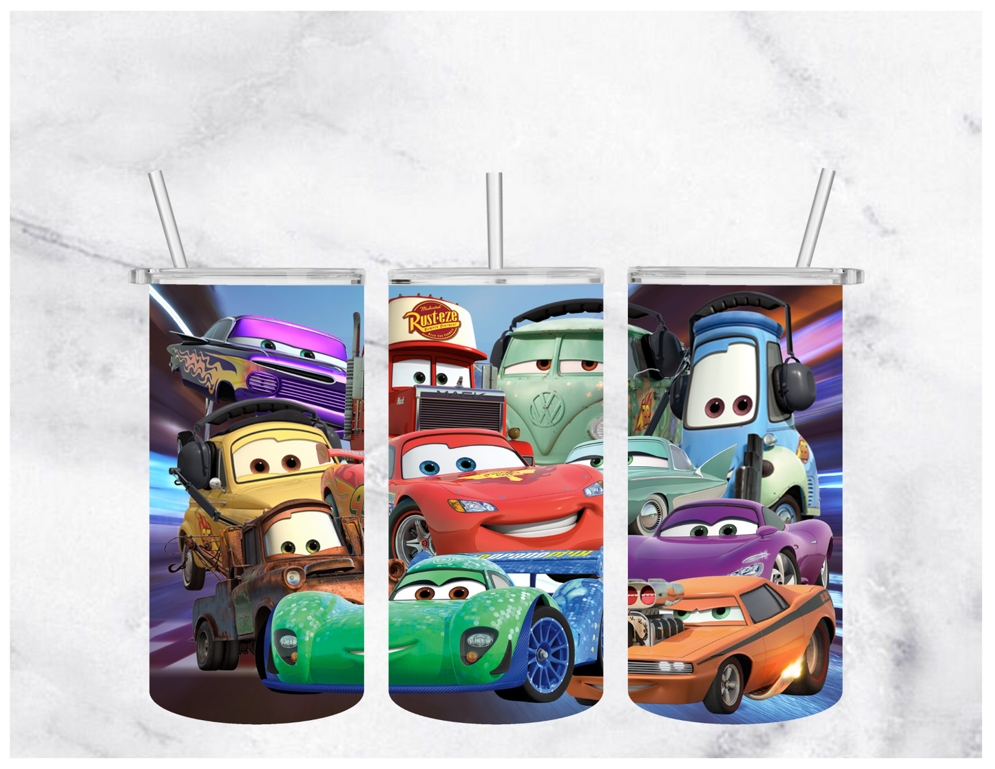 Cars Inspired | Sublimation Tumbler | 12oz