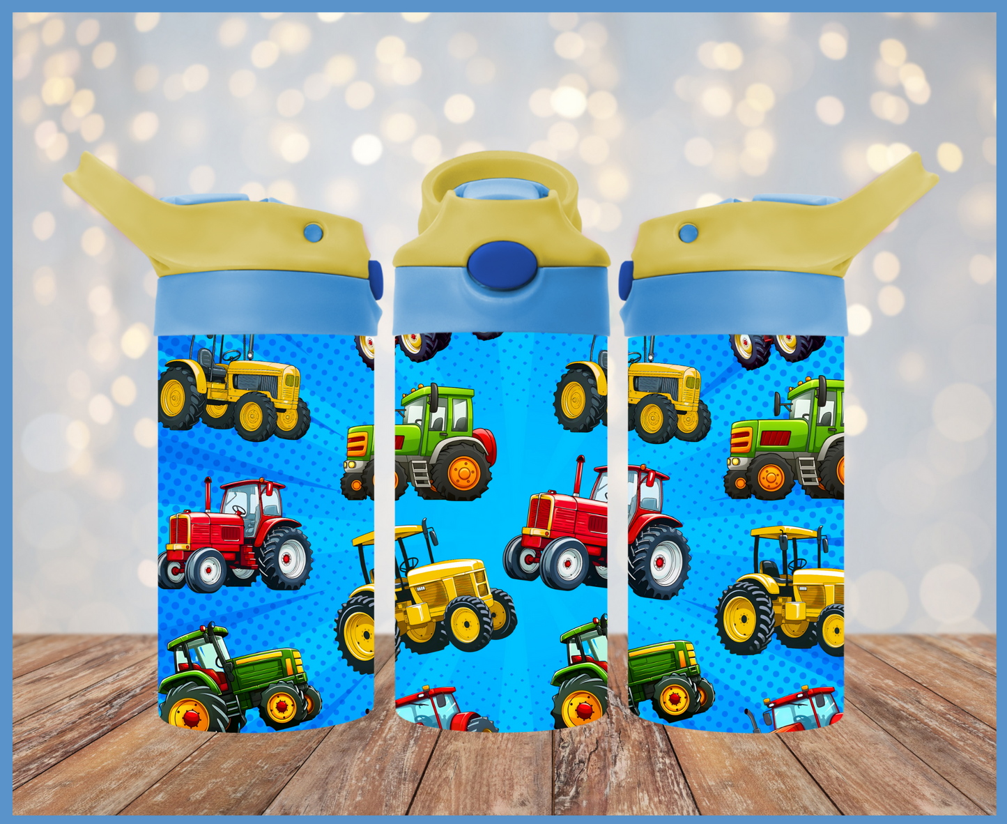 Blue/Yellow Tractors