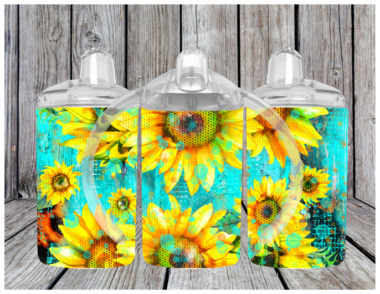 Sunflower | Sublimation Sippy Cup | 12oz