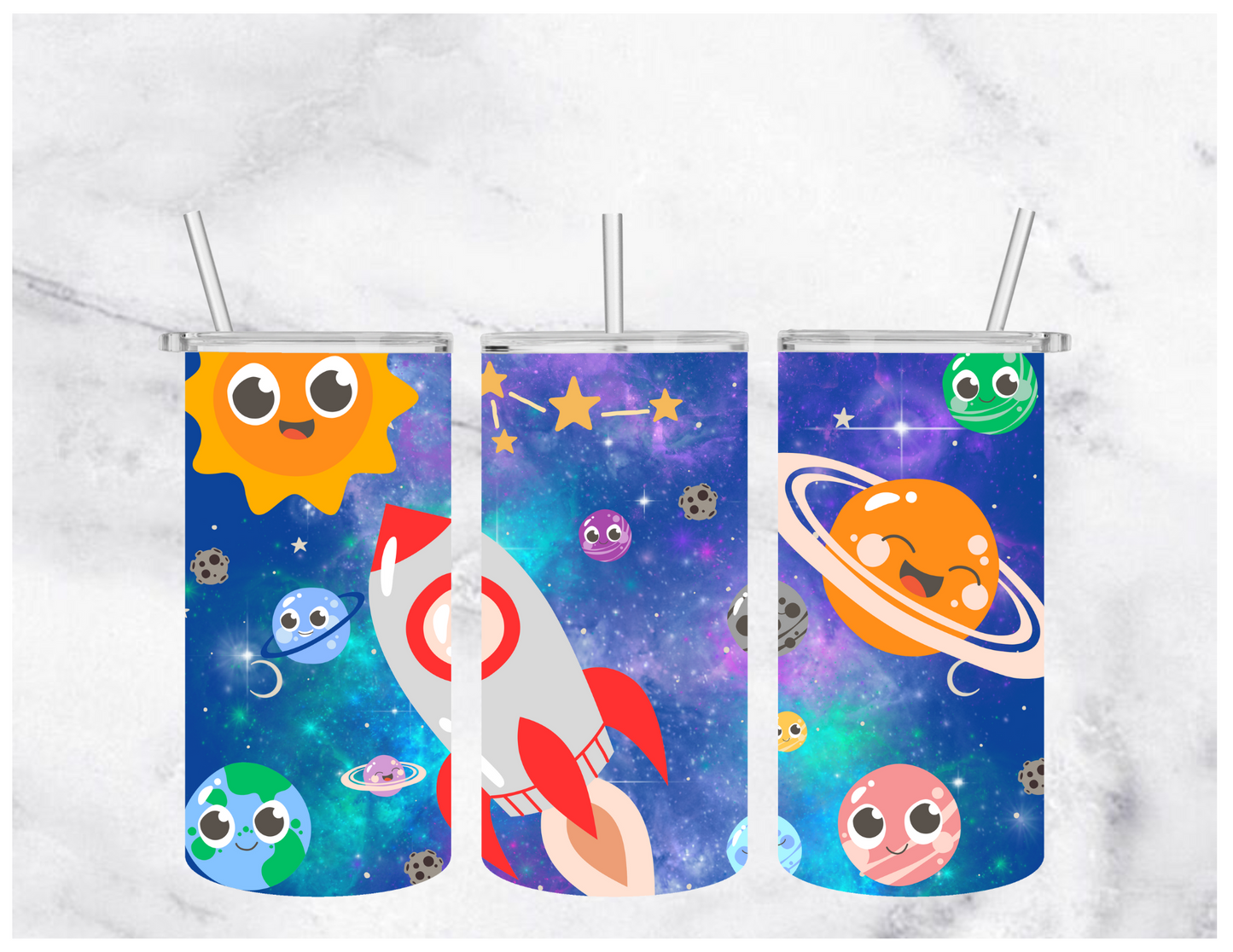 Outter Space | Sublimation Tumbler | 12oz