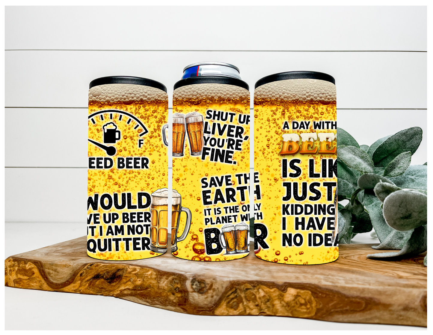 Beer Humour | Sublimation Can Cooler | Fathers Day