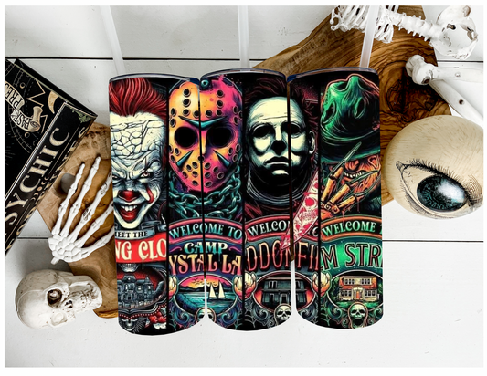 Horror Friends | Sublimation Tumbler | 20oz