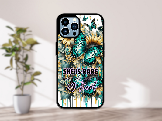 She is Rare Aqua  | Phone Case