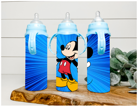 Blue mouse | Sublimation Baby Bottle