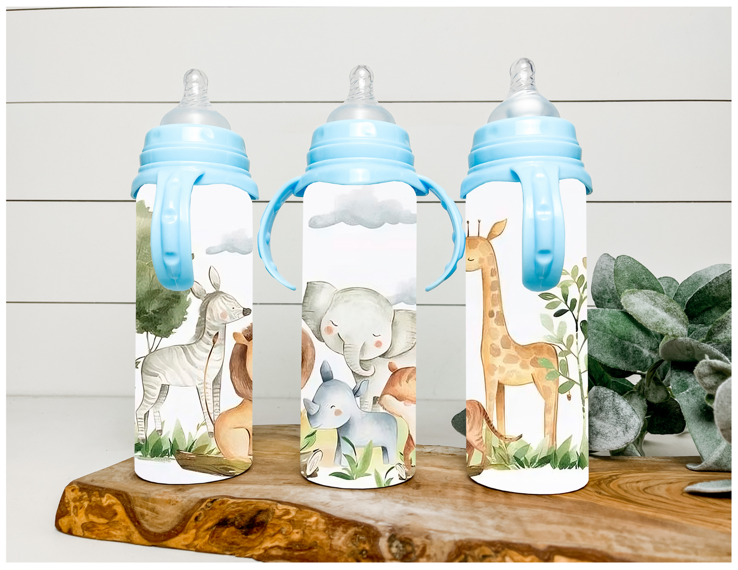 Safari Animals | Sublimation Baby Bottle